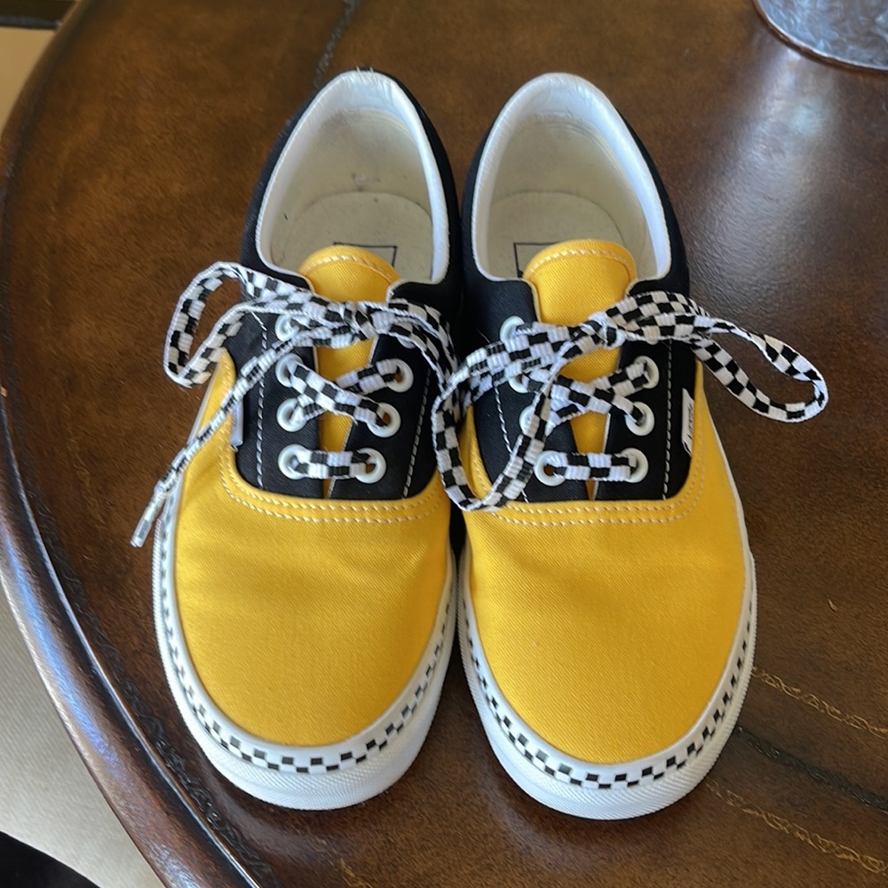 Checkerboard Vans - image 7